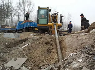 保定涞水非开挖管道施工